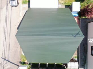 工事後の屋根の様子