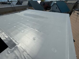 シート防水工事後の様子