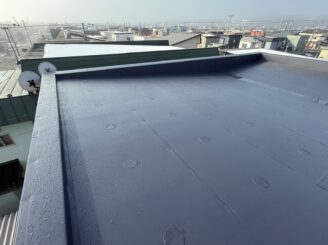 シート防水工事後の様子