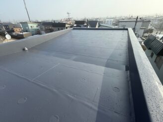シート防水工事後の様子