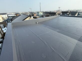 シート防水工事後の様子