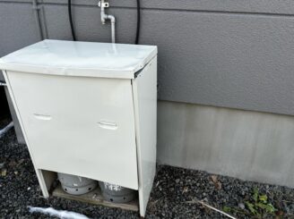 付帯塗装後の様子