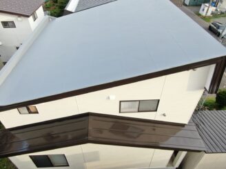 工事後の屋根の様子