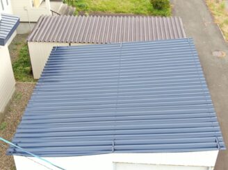 工事後の屋根の様子