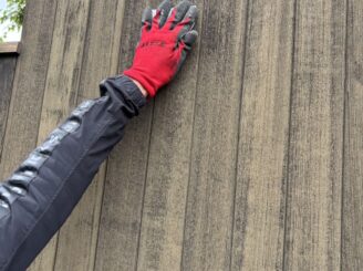 ケレン作業の様子