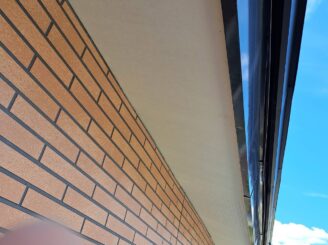 軒天交換後の様子