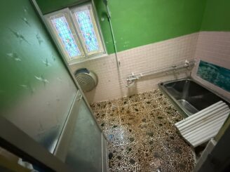 工事前のお風呂の様子