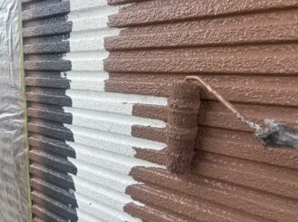 外壁塗装の様子