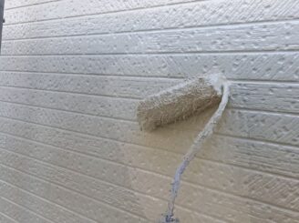 外壁塗装の様子