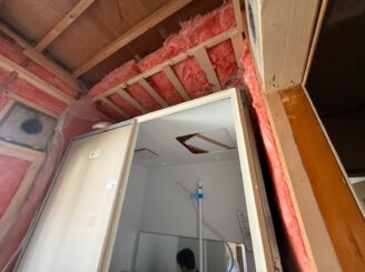 浴室交換工事の様子