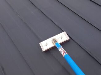 ケレン作業の様子