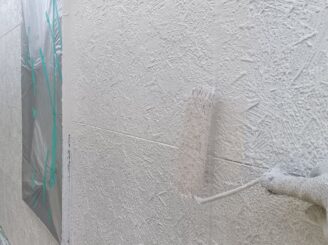 外壁塗装の様子