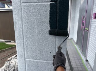 外壁塗装の様子