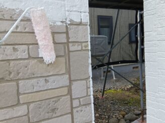 外壁塗装の様子