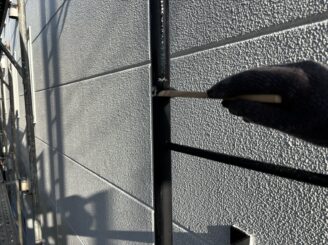 タラップ塗装の様子