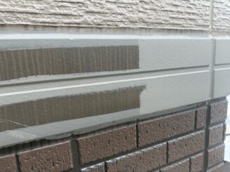 外壁塗装の様子