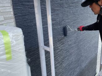 外壁塗装の様子