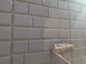 外壁塗装の様子